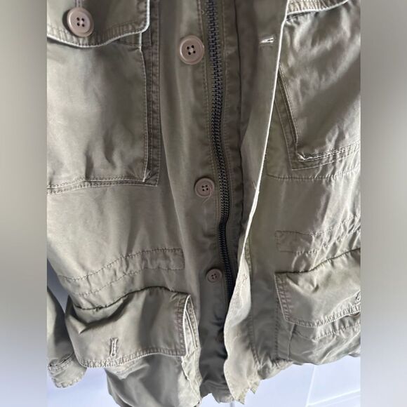 J. Crew Military Utility Jacket Green - Picture 7 of 15